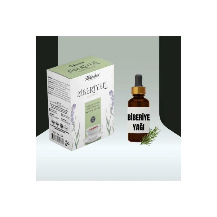 Biberiyeli Çay 40lı + Biberiye yağı 20 ml