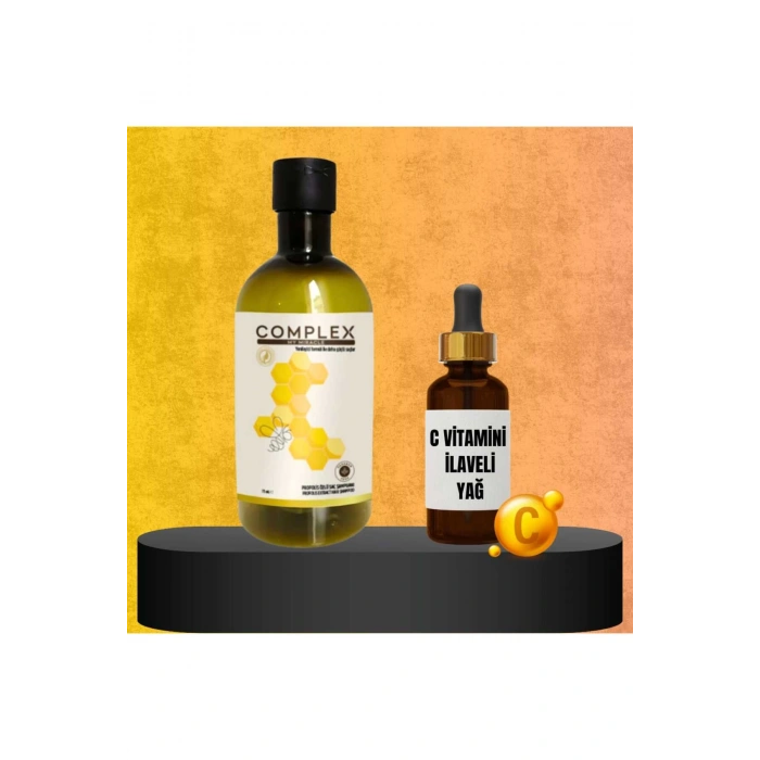 Propolis Özlü Saç Şampuanı + C Vitamin İlaveli Yağ