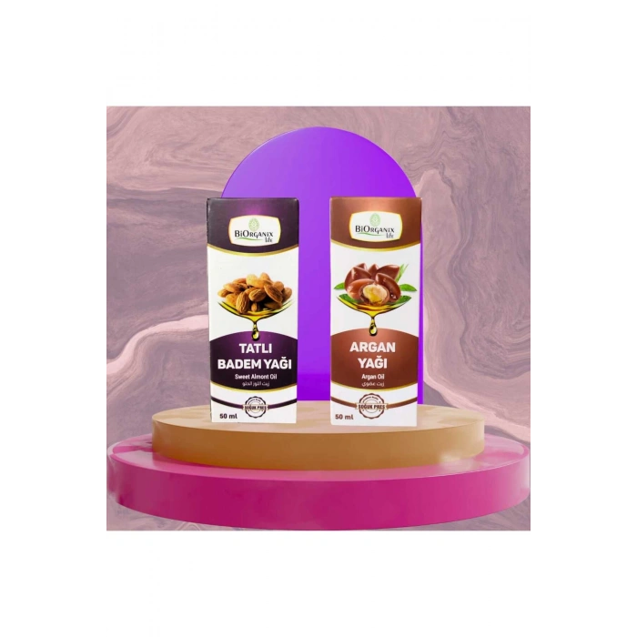 Tatlı Badem Yağı + Argan Yağı