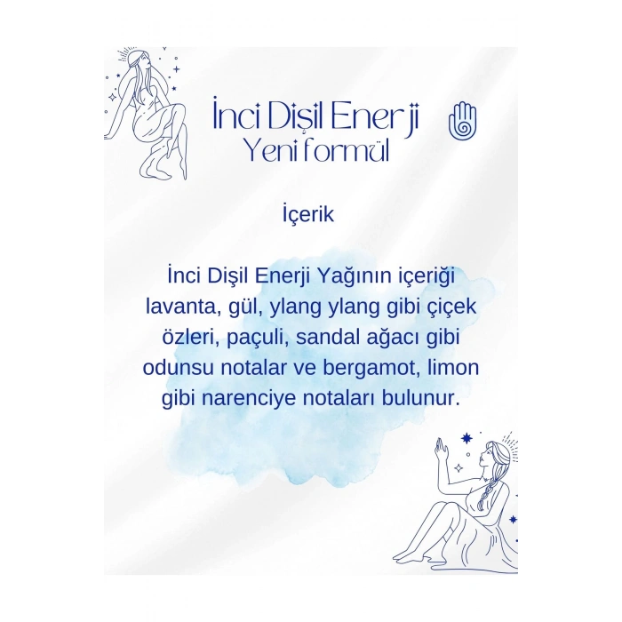 İnci Dişil Enerji Yağı 10 ml