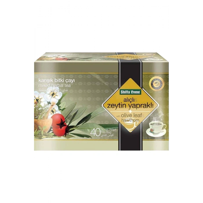 Karışık Bitki Çayı Alıçlı Zeytin Yapraklı 40 Lı