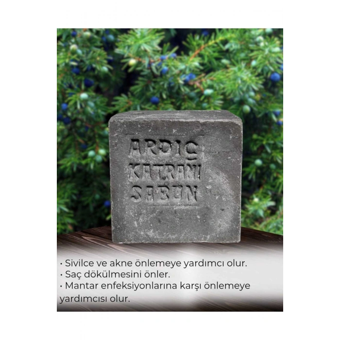 Ardıç Katranı Sabunu Doğal El Yapımı