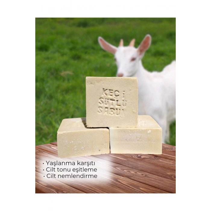 Keçi Sütü Sabun Doğal El Yapımı 3 Adet