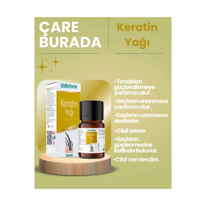 Keratin Yağı 10 ml