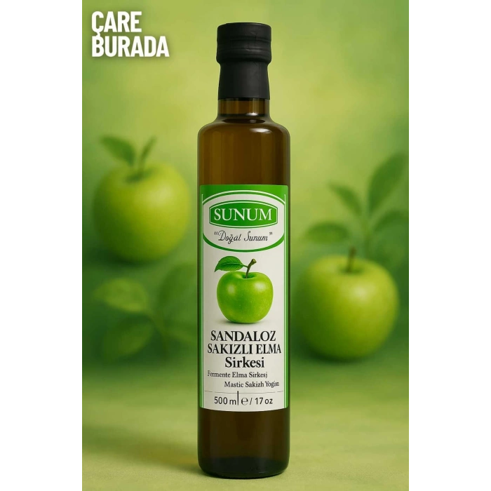 Sandaloz Sakızlı Elma Sirkesi