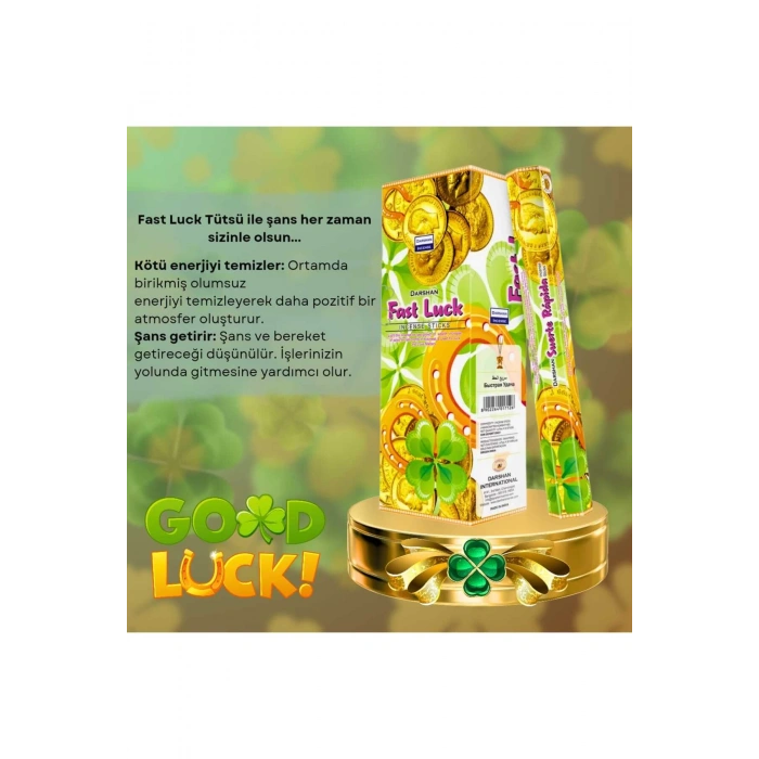 Fast Luck Şans Tütsüsü 20 çubuk
