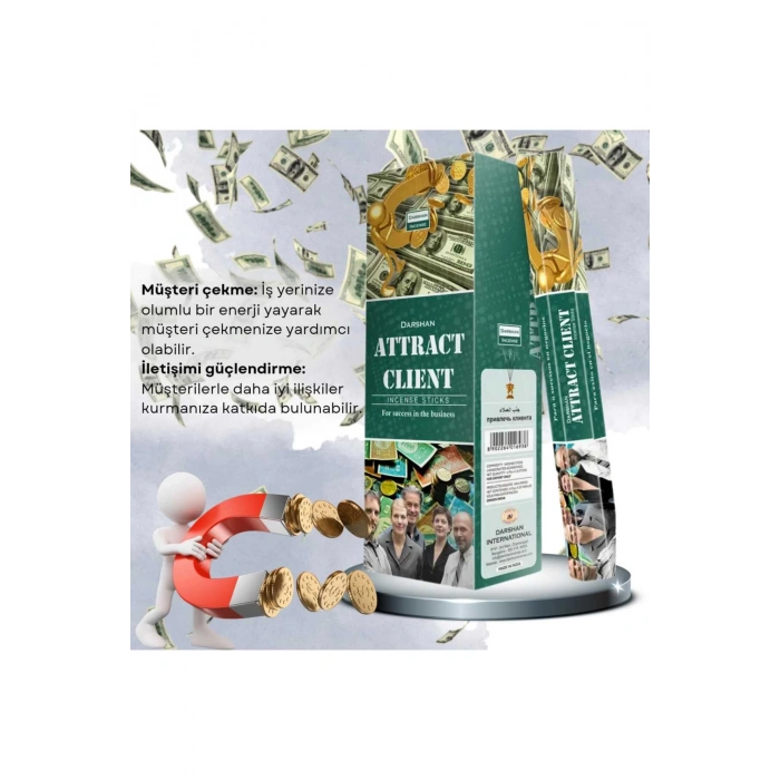 Attract Client Müşteri Çekme Tütsüsü 20 Çubuk