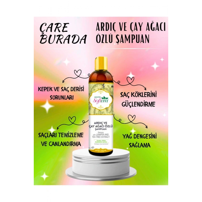 Ardıç ve Çay Ağacı Şampuanı 400 ml