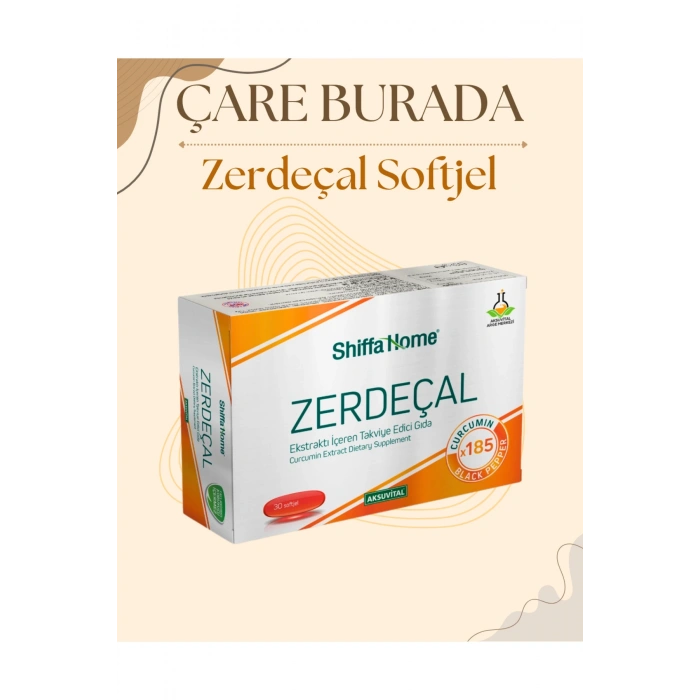 Zerdeçal Soft Jel 30 Adet