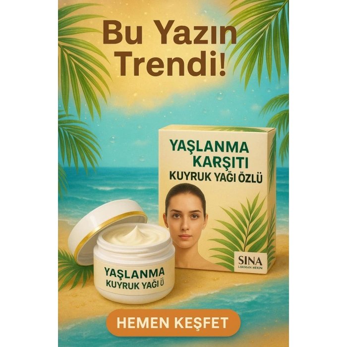 Kuyruk Yağı Özlü Yaşlanma Karşıtı Krem
