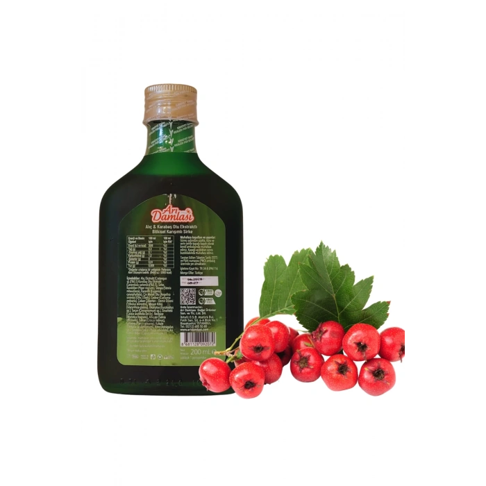 Alıç Karabaş Otu Ekstraktlı Bitkisel Karışımlı Sirke 200 ML