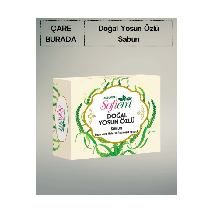 Doğal Yosun Özlü Sabun 130 gr