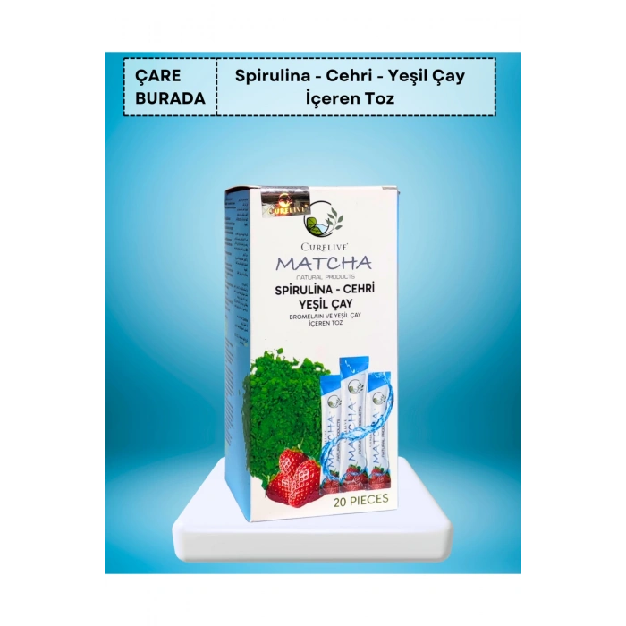 Matcha (Spirulina, Bromelain, Cehri, Yeşilçay)