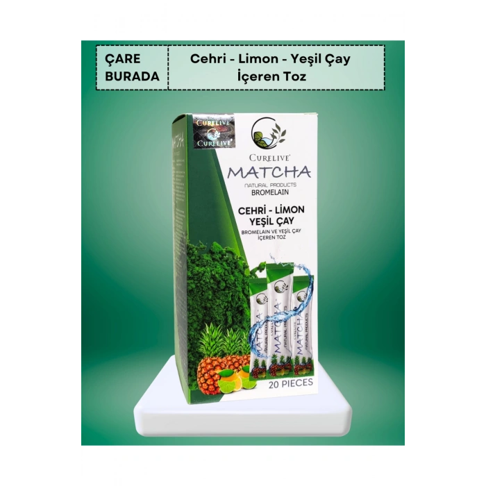 Matcha (Cehri, Limon, Yeşilçay)