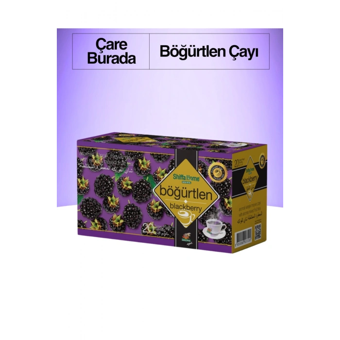 Böğürtlen Aromalı Karışık Meyve Çayı (20 Süzen Poşet)
