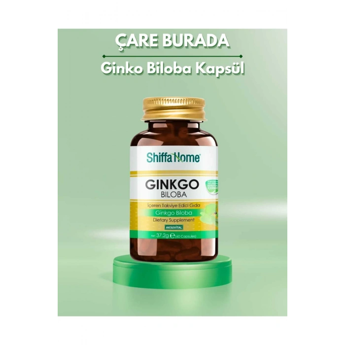 Ginkgo Biloba Kapsül (60 Kapsül)