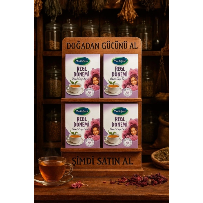 Regl Dönemi Çayı 40lı Süzen Poşet (4 Adet)