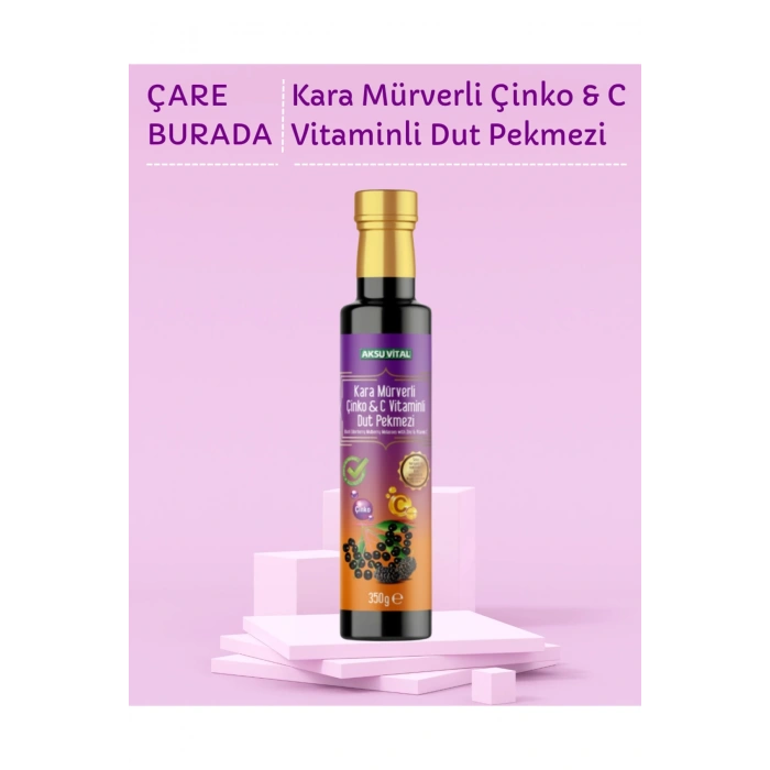 Karamürverli Çinko & C Vitaminli Dut Pekmezi