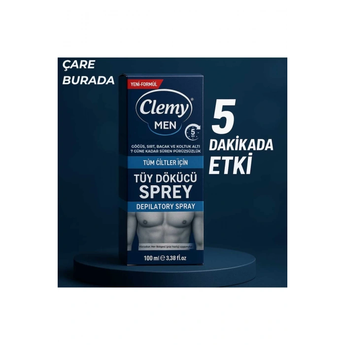 Tüy Dökücü Sprey 100 ml (Erkek)