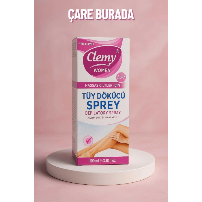 Tüy Dökücü Sprey 100 ml (Kadın)