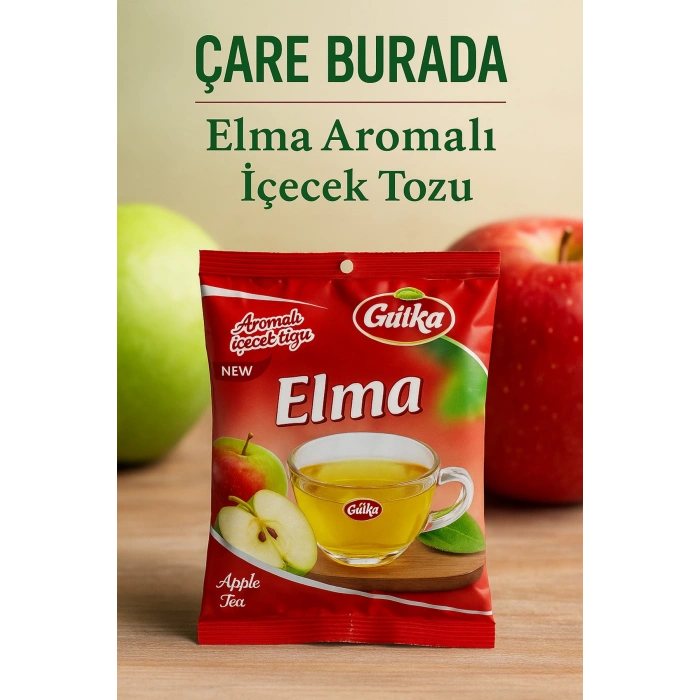 Elma Aromalı İçecek Tozu 250 gr