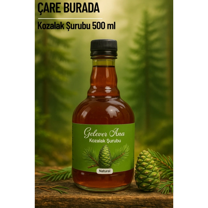 Selver Ana Kozalak Şurubu 500 Ml
