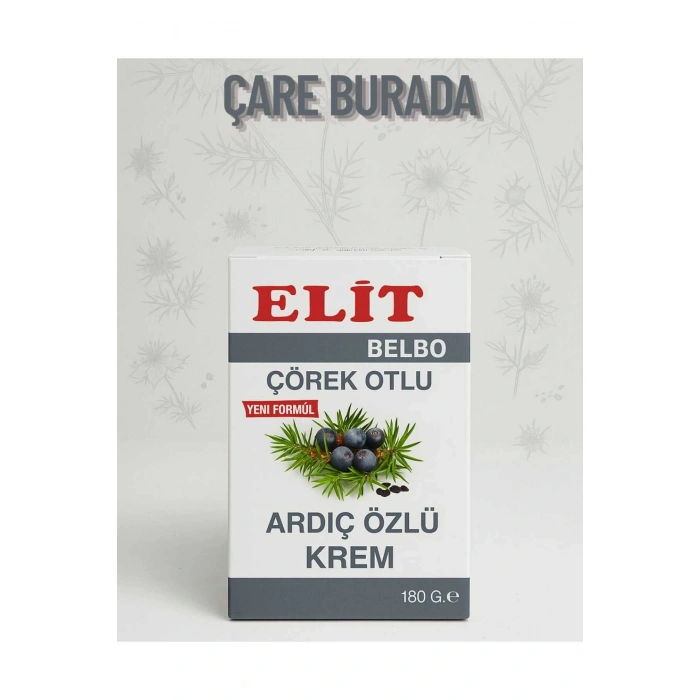 Elit Belbo - Çörekotlu & Ardıç Özlü Krem 180 Gr