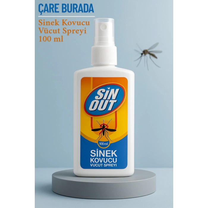 Sinout - Sinek Kovucu Vücut Spreyi 100 Ml
