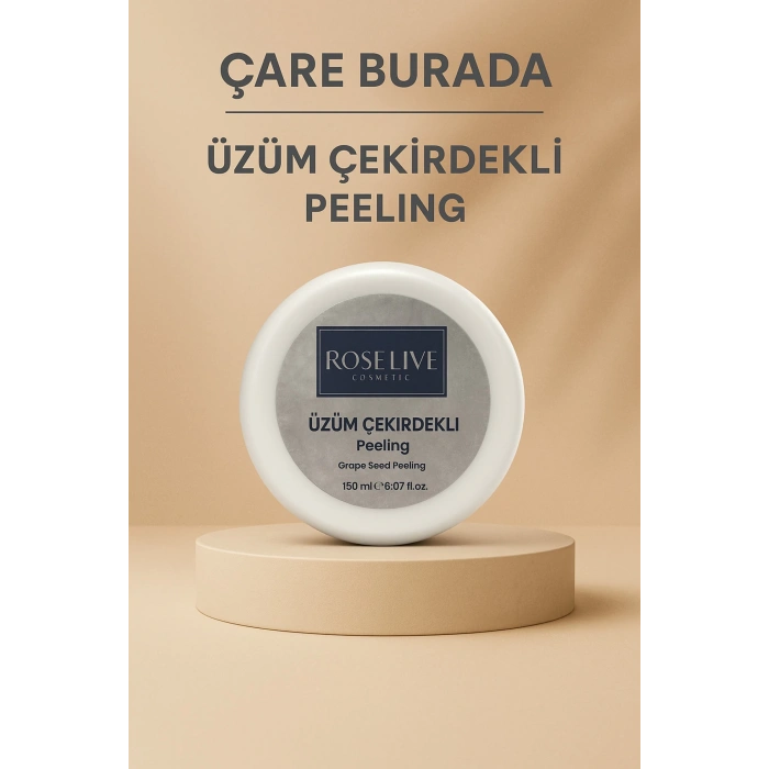 Roselive - Üzüm Çekirdekli Peeling 150 Ml