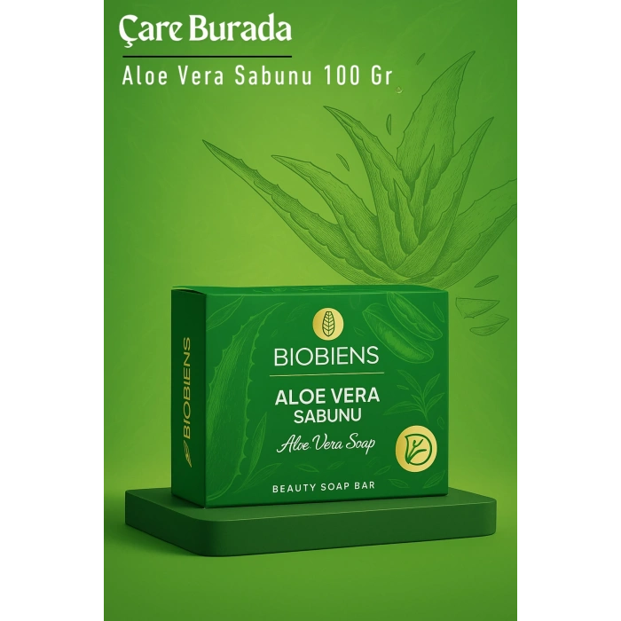Biobiens - Aloe Vera Sabunu 100 Gr