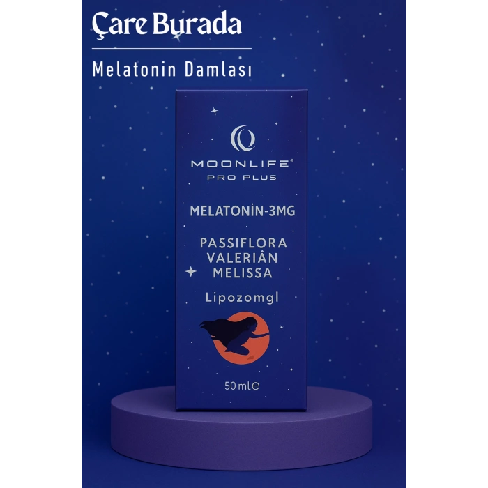 Moonlife - Melatonin Damlası 50 Ml (Pasiflora & Valerian)