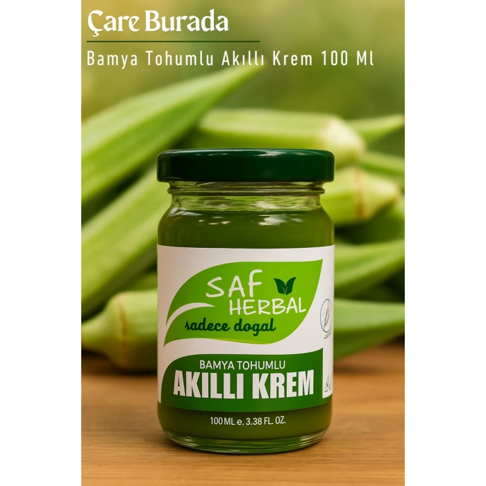 Saf Herbal - Bamya Tohumlu Akıllı Krem 100 Ml