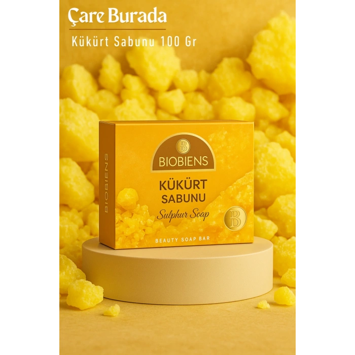 Biobiens - Kükürt Sabunu 100 Gr