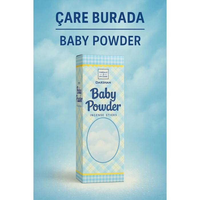 Darshan Incense - Baby Powder Çubuk Tütsü (20li)