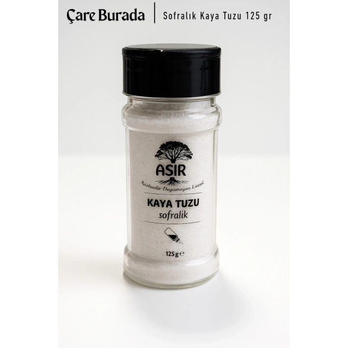 Asır - Sofralık Kaya Tuzu 125 gr