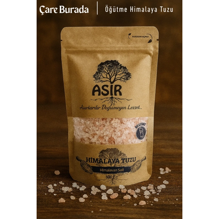 Asır - Öğütme Himalaya Tuzu 500 Gr