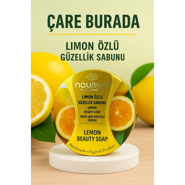 Naumed Biocosmetic - Limon Özlü Güzellik Sabunu