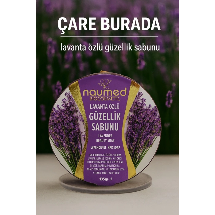 Naumed Biocosmetic - Lavanta Özlü Güzellik Sabunu