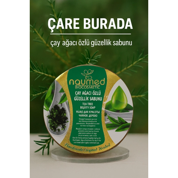 Naumed Biocosmetic - Çay Ağacı Özlü Güzellik Sabunu
