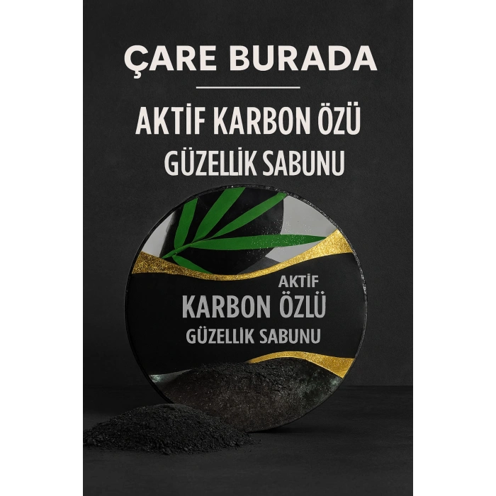Naumed Biocosmetic - Aktif Karbonlu Özlü Güzellik Sabunu