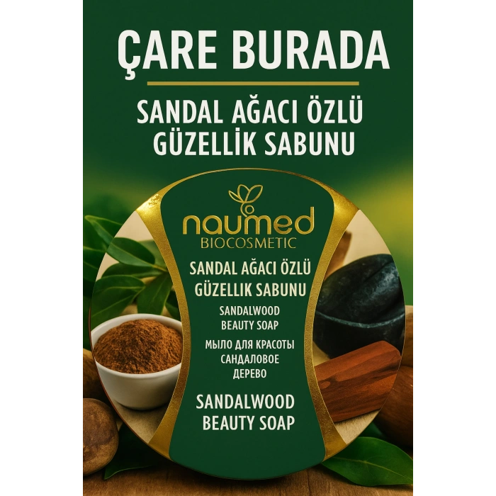 Naumed Biocosmetic - Sandal Ağacı Özlü Güzellik Sabunu