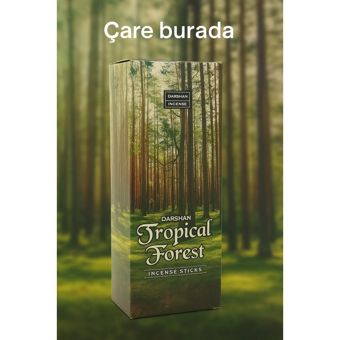 Darshan Incense - Tropical Forest Çubuk Tütsü (20li)