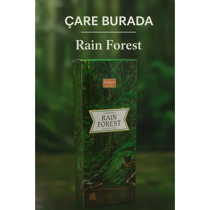 Darshan Incense - Rain Forest 20li Çubuk Tütsü