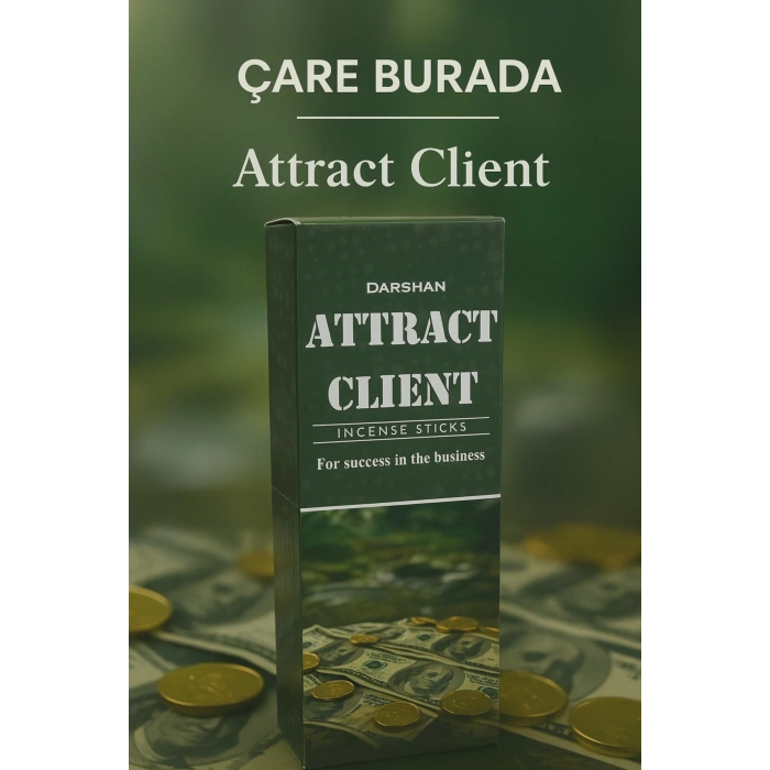 Darshan Incense - Attract Client 20li Çubuk Tütsü