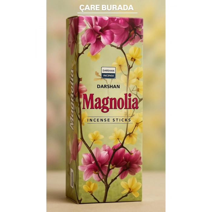Darshan Incense - Magnolia 20li Çubuk Tütsü