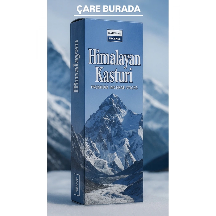 Darshan Incense - Himalayan Katsuri 20li Çubuk Tütsü