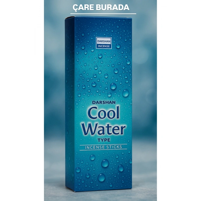 Darshan Incense - Cool Water 20li Çubuk Tütsü
