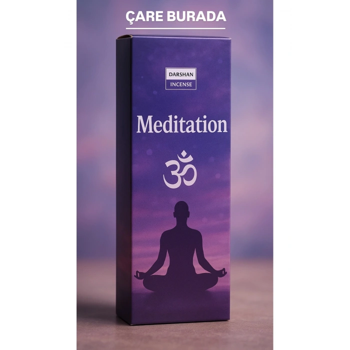 Darshan Incense - Meditation 20li Çubuk Tütsü