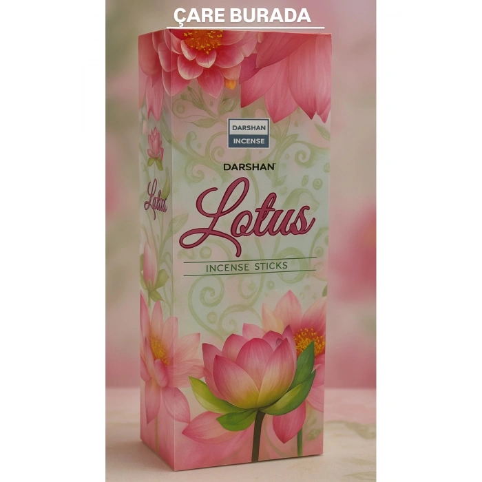 Darshan Incense - Lotus 20li Çubuk Tütsü
