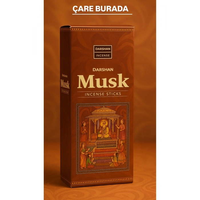 Darshan Incense - Musk 20li Çubuk Tütsü